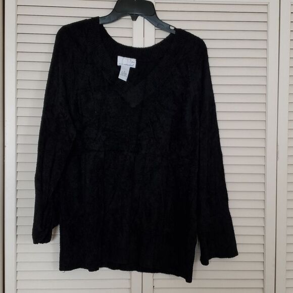 C.B. Collections Women's Black Sweater - Picture 1 of 7